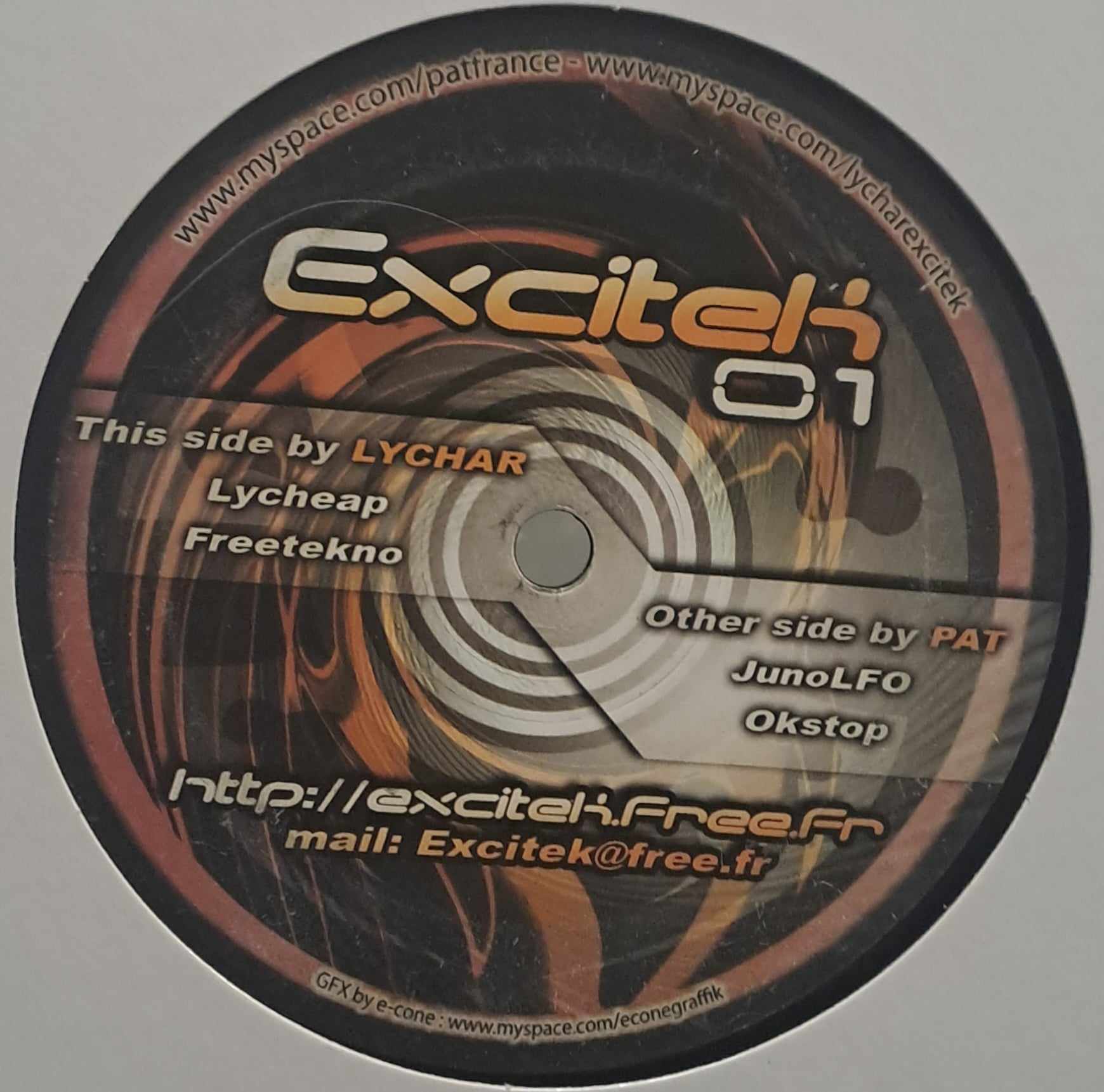 Excitek 01 - vinyle tribe